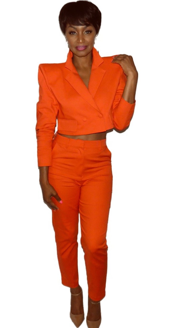 Capri Trouser Orange