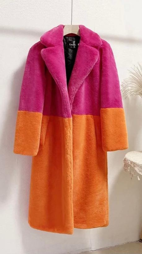 Vegan Fur Coat