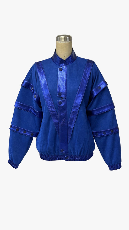 Tre Bomber Jacket Royal Blue