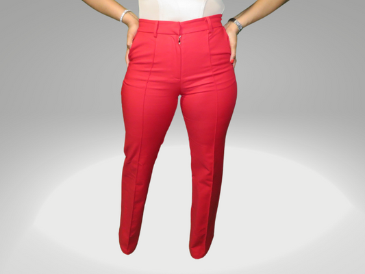 Timeless Trouser Crimson Red