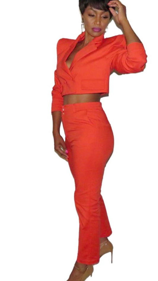 Capri Trouser Orange