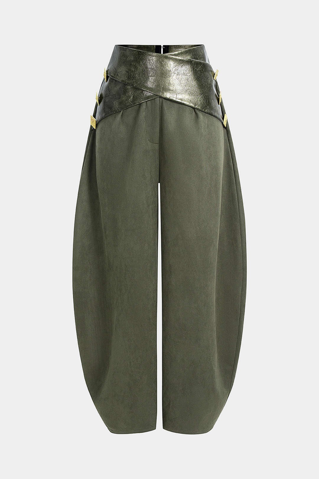 Vegan Leather Bollaro pant