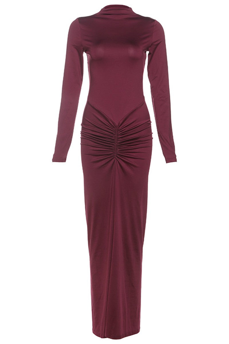 Ruched Maxi Dress