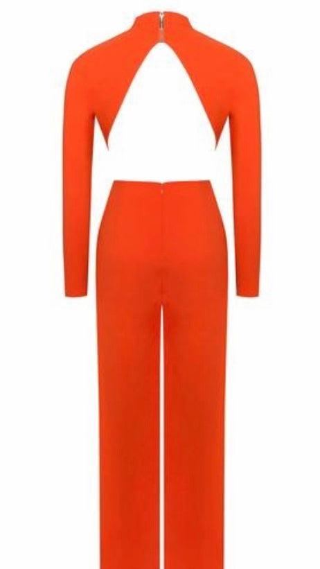 Orange Slice jumpsuit